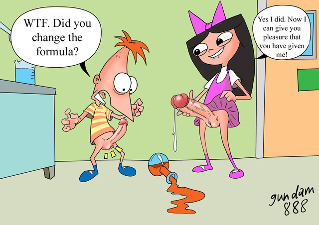 phineas and ferb comic porn porn pictures comics eda cdc gina garcia isabella shapiro phineas flynn ferb gundam