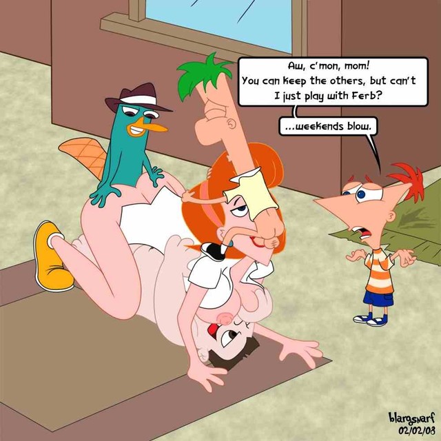 phineas and ferb comic porn media toon original van linda flynn ferb fletcher buford stomm