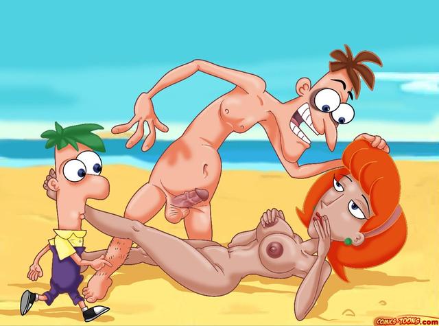 phineas and ferb comic porn comics toons linda phineas flynn ferb fletcher doofenshmirtz heinz