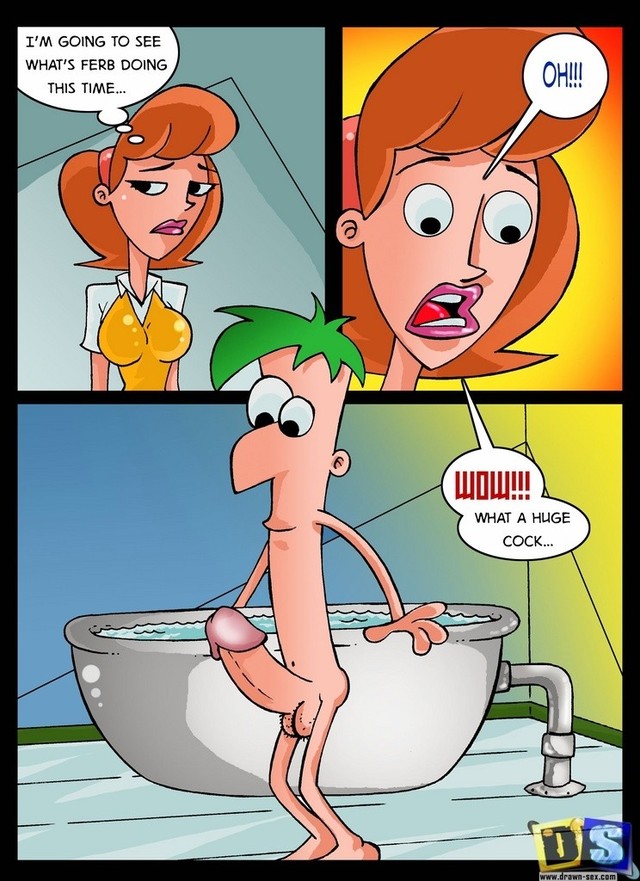 phineas and ferb comic porn porn media comic phineas ferb