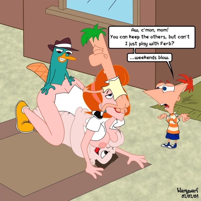 phineas and ferb comic porn porn cartoon anime phineas ferb ploxaya