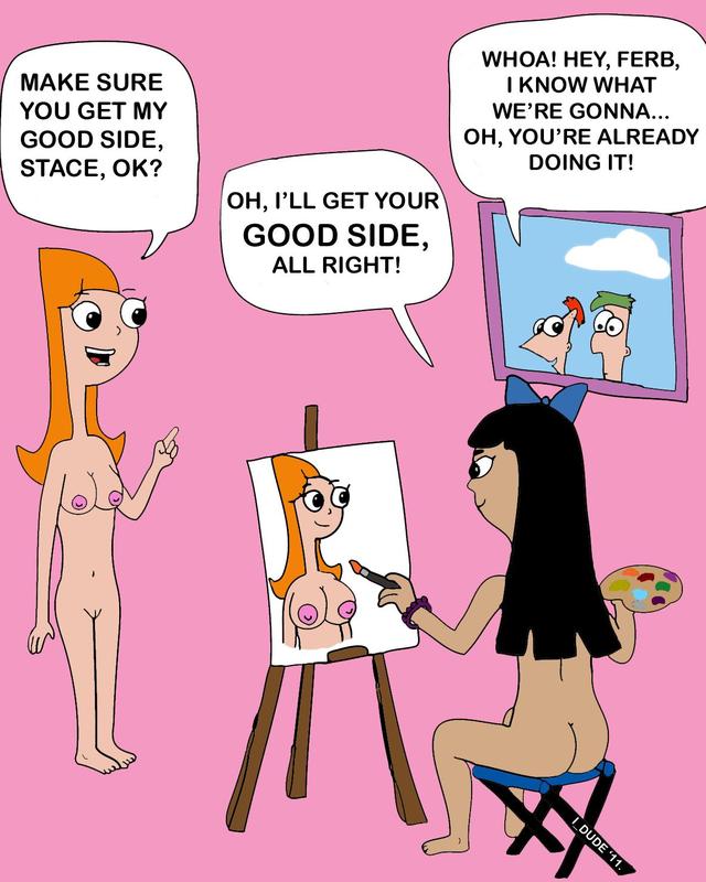 phineas and ferb porn comic porn pictures nude toongrowner dfe stacy dude phineas flynn ferb fletcher hirano candace