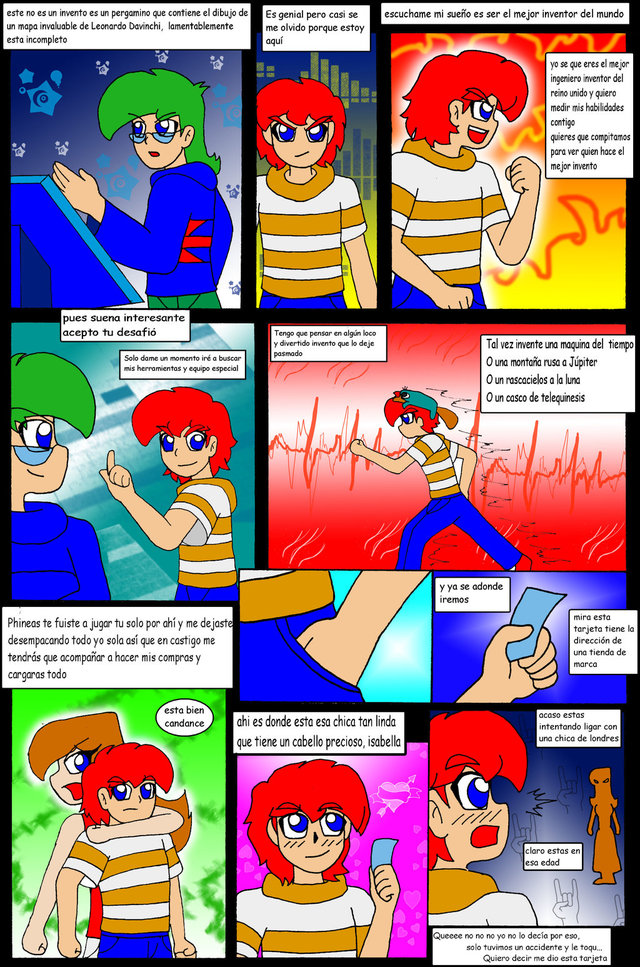 phineas and ferb porn comic comic anime color phineas ferb pag firerirock lqbow