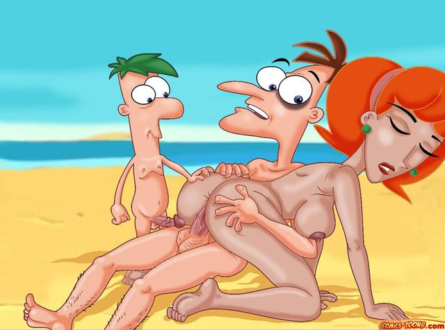 phineas and ferb porn comic porn media comics toons heinz