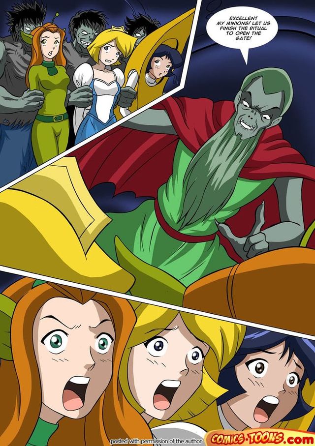 pics of cartoons having sex sam cartoon nude totally spies