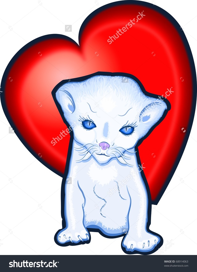 picture of cartoon pussy pic photo pussy red heart stock
