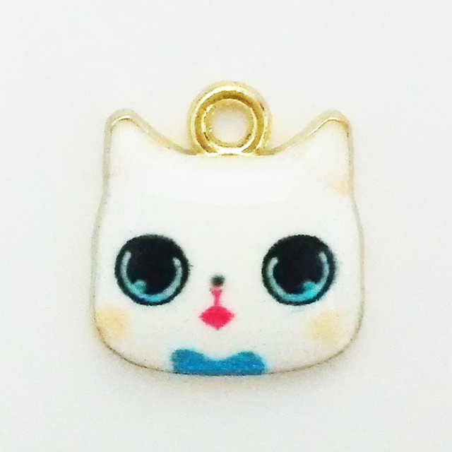 picture of cartoon pussy cartoon cat pussy font beads paint necklace cheap charms choker pcs cap earrings htb xxfxxxt findings enamel