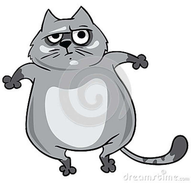 picture of cartoon pussy cartoon cat grey pussy legs stock standing