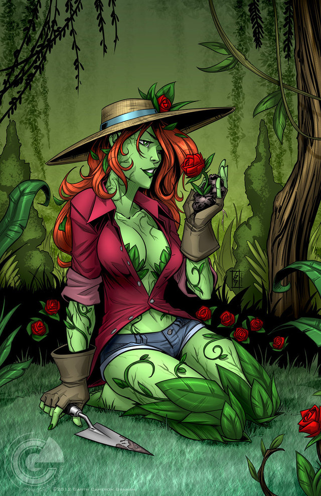 poison ivy porn comic fanart ivy poison horticultural enthusiast garthft zfbr