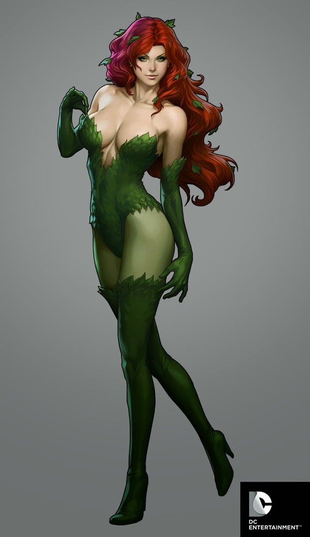 poison ivy porn comic cover girls ivy poison lau stanley artgerm