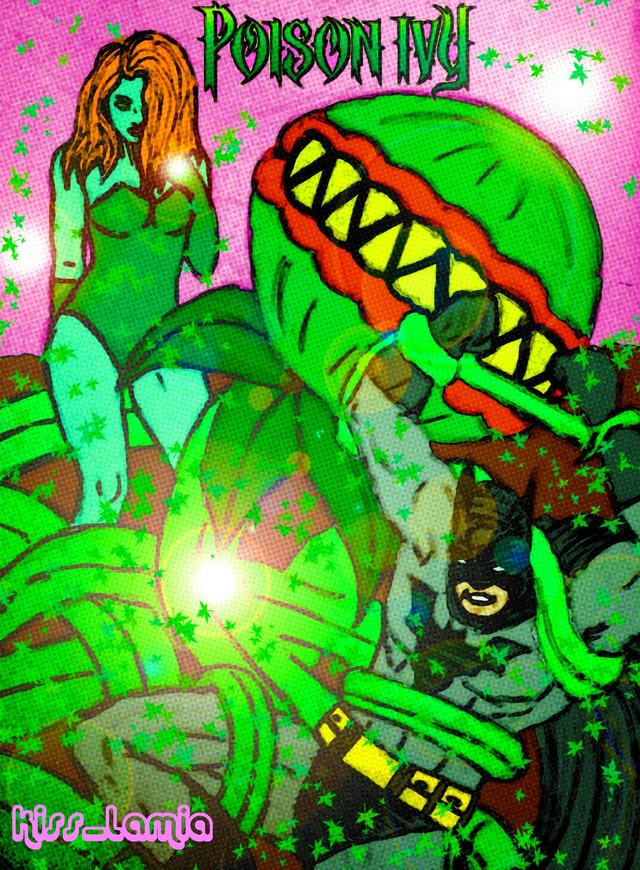 poison ivy porn comic forums show art original work artist kiss off ivy bat poison colour lamia