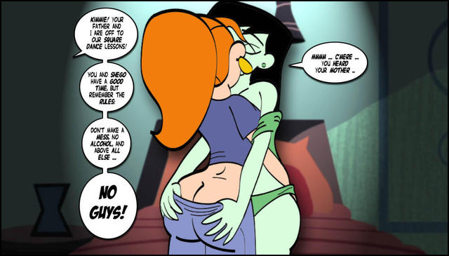 porn and cartoons porn media kim possible