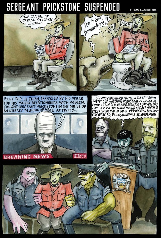 porn cartoon strip straitjackets uniformporn