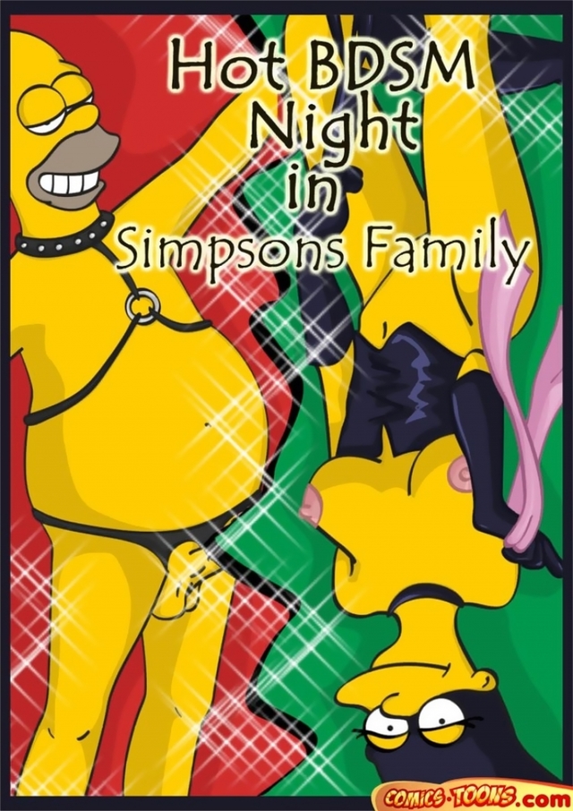 porn comics and toons simpsons comics family toons cover hot bdsm night gotofap familyquality