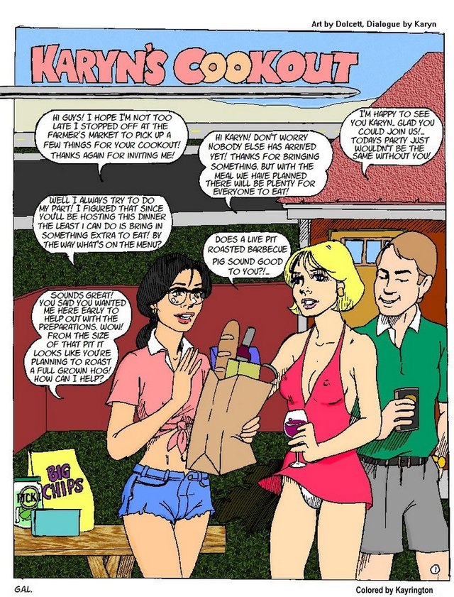 porn comics fantasy page fantasy dolcett karyns cookout