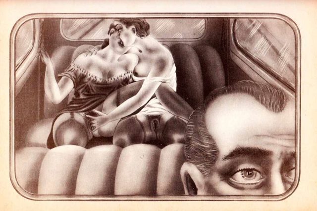 porn drawings gallery illustration erotica vintage