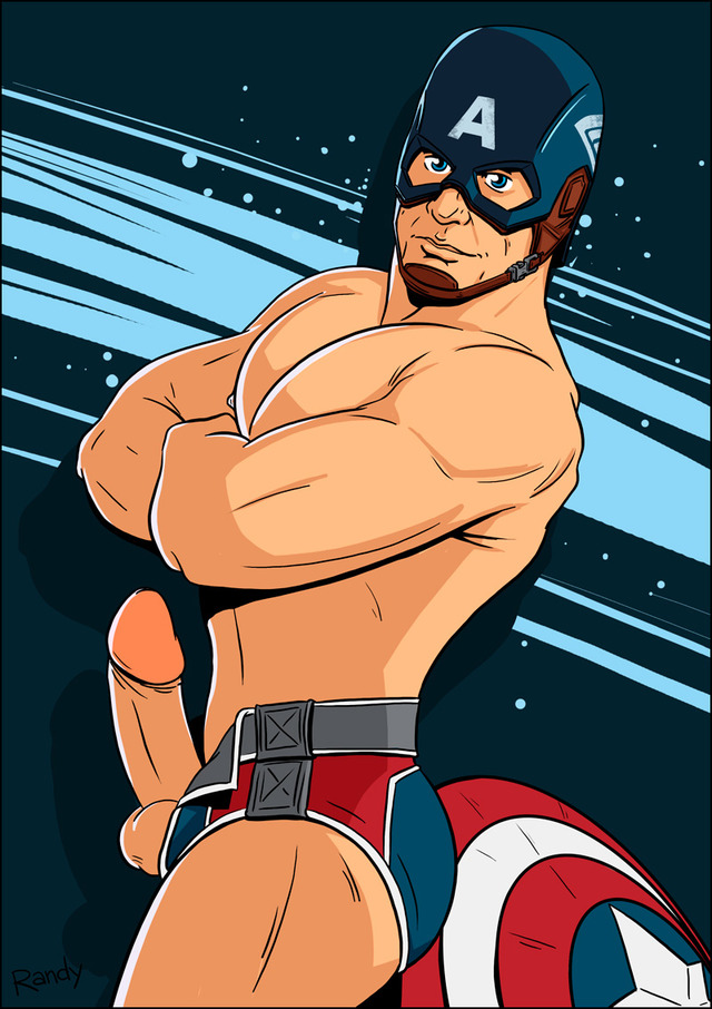 red toons porn naked captain america randy