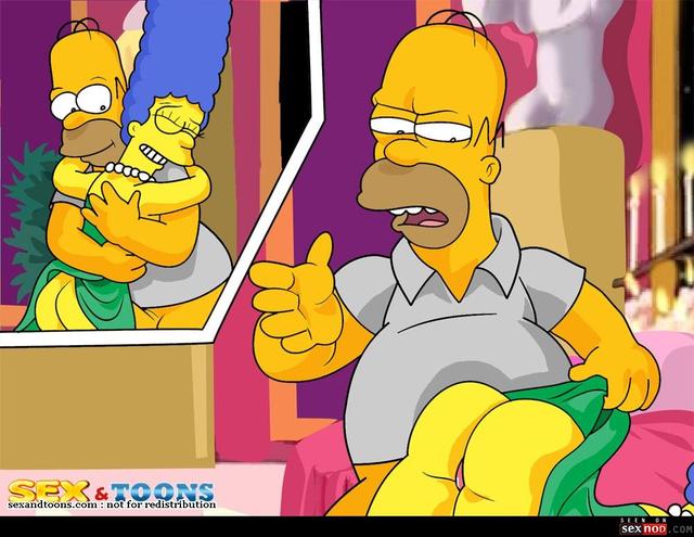 sex comic toons simpsons media toon