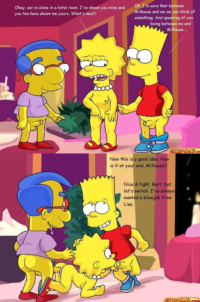 sex comics toons simpsons comics comic simpson lisa bart toons cdb milhouse van houten