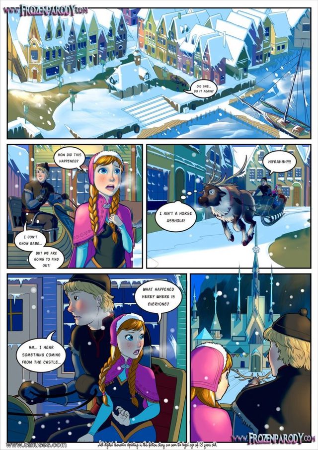 sex fuck comics parody frozen elsa