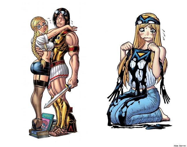 sex toon art comics superhero empowered