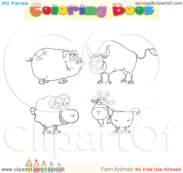 sex toons free page free cartoon videos toons text book colored animal royalty coloring farm vector clipart pencil border outlines