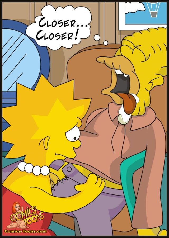 sex toons simpsons cartoon marge boobs