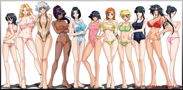 sexual anime comics sexy girls bleach