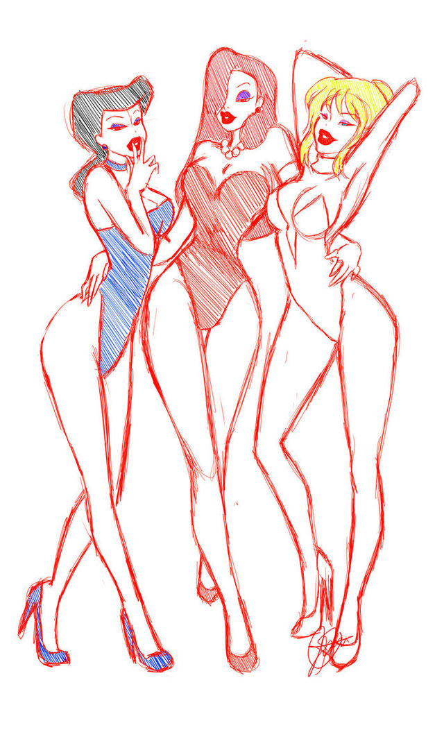 sexy girl toon pre toon girls digital hot morelikethis fanart wip