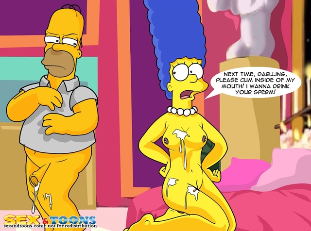 sexy hentai toon hentai simpsons page sexy comic cartoon large marge simpson homer toons collections bath fyj