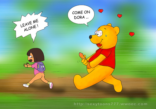 sexy nude toons entry crossover dora explorer sexytoons pooh winnie