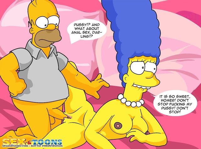 sexy toons hentai hentai simpsons sexy comic cartoon large marge homer toons bath fyj