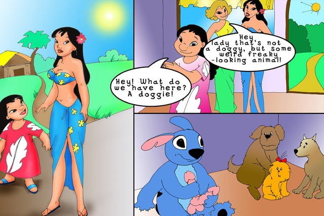 sexy toons hentai hentai comics cartoon lilo stitch stich und mere fille