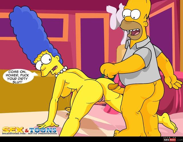 sexy toons simpsons sexy comic cartoon gallery show marge homer toons sexiest wmimg
