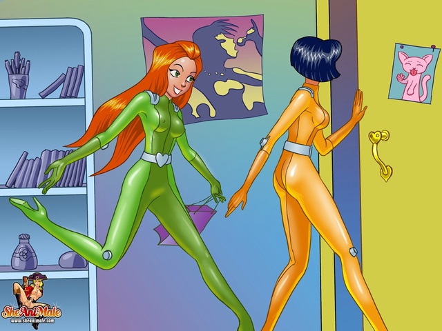 she male porn cartoons cartoon fantasy toons nude shemale totally spies