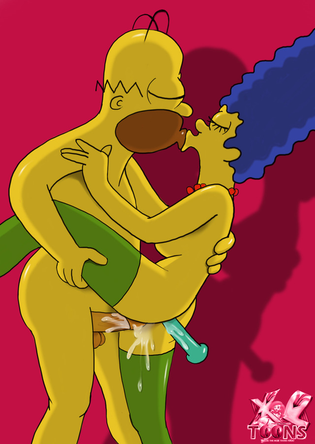 simpsons adult toons simpsons marge simpson homer toons