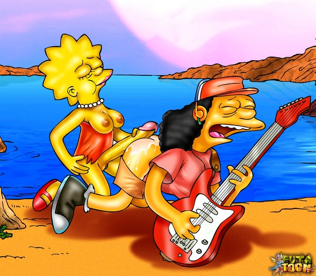 simpsons adult toons simpsons simpson lisa toon futa otto mann