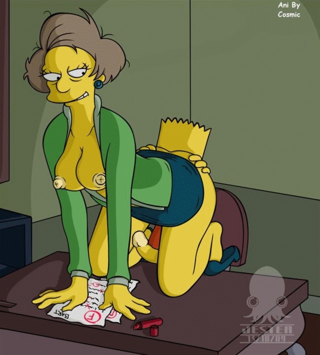 simpsons animated porn hentai simpsons marge simpson slut bart animated feb edna krabappel jester