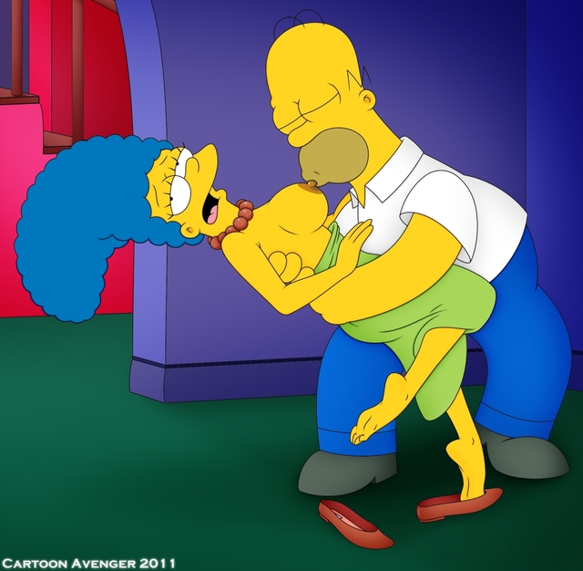 simpsons animated porn porn simpsons cartoon marge simpson homer rule def avenger fdead