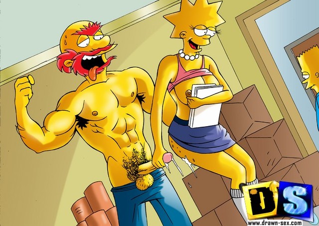 simpsons cartoon sex pictures marge simpson pic fuck milhouse