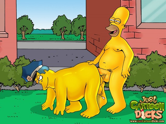 simpsons cartoon sex pictures simpsons gay cartoon simpson homer his lovers uniformed