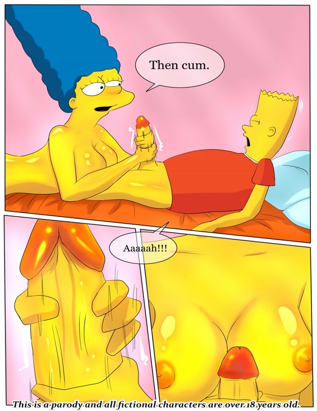 simpsons toon porn pictures simpsons mom helping swn