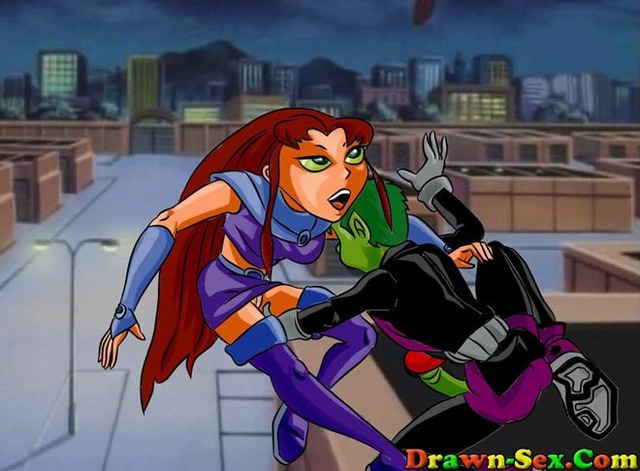 teen titans cartoon porn pictures porn media cartoon teen titans