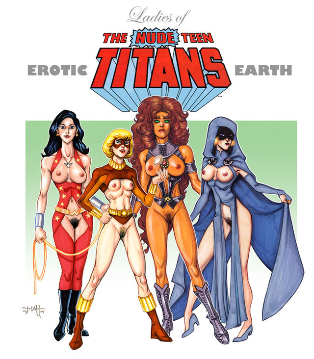teen titans porn pics cartoon web art teen girl reality titans terra wonder donna troy tcatt eeproject tct