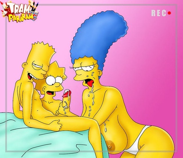 the simpsons pron gallery porn simpsons xxx cartoon marge simpson lisa bart blowjob lesson give