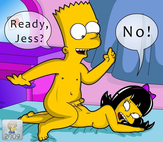 toon porn jessica porn simpsons cartoon jessica bart but heroes