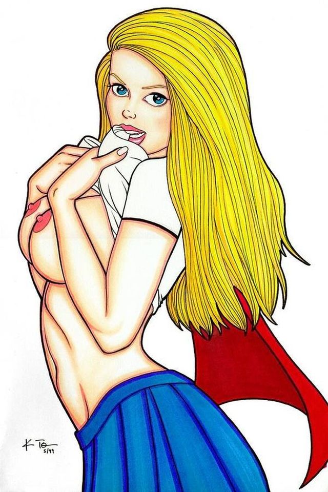 wonder woman cartoon porn comics superman bondage superheroes central