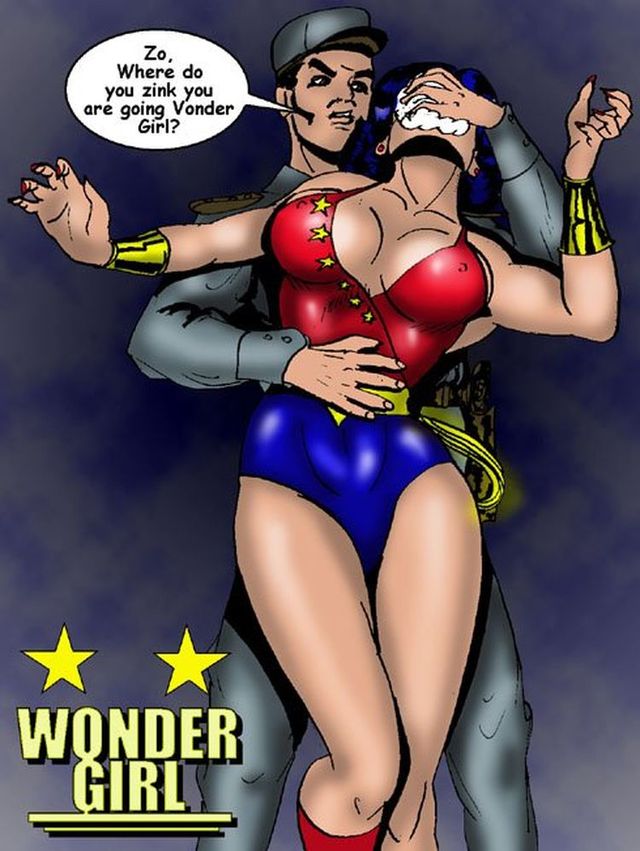 wonder woman cartoon porn comics gallery erotic batman fiction batgirl supergirl