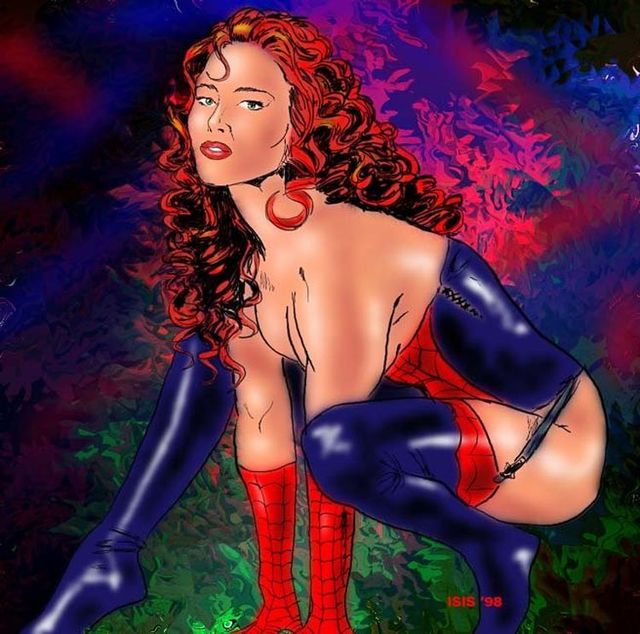 wonder woman cartoon porn comics animated nude superheroes central supergirl