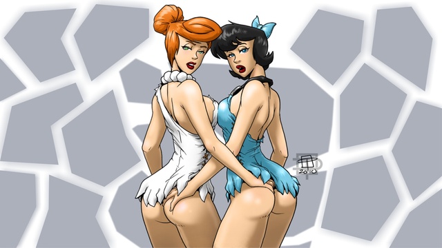 xxx lesbian cartoons xxx wallpaper photo flintstones